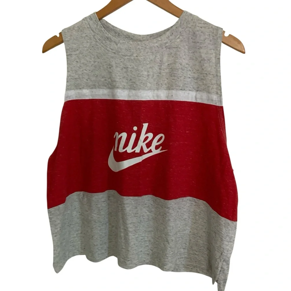 Nike Women's CJ3709-050 Sportswear Varsity Tank Top Size XL